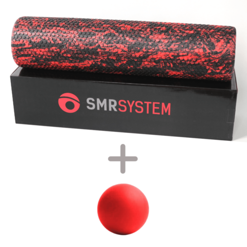 SMR szett - masszázshenger (60 cm) és labda